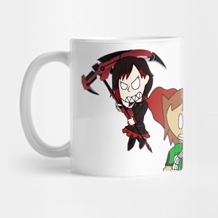 Review Reviewer RWBY Chibi Art Mug